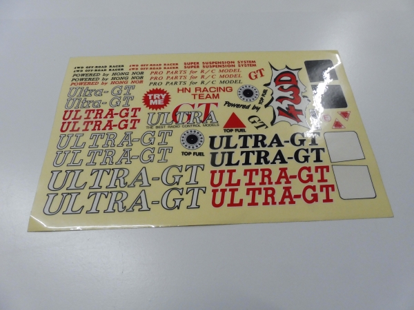 Jamara HN Ultra GT decal sheet